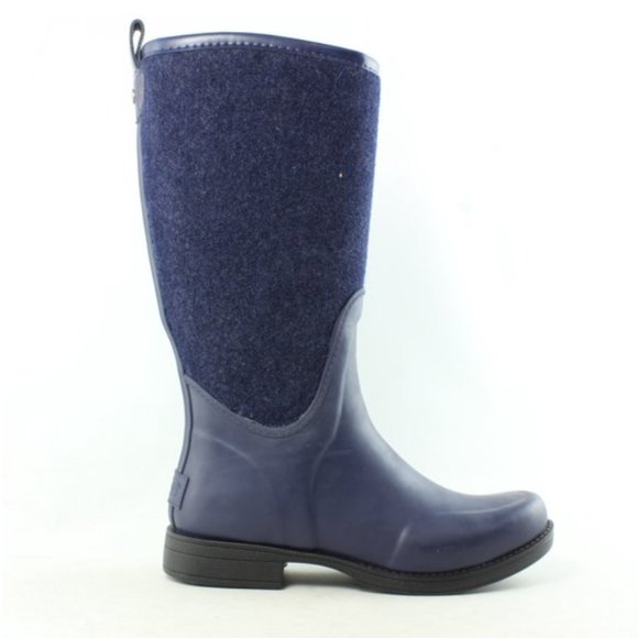 UGG navy REIGNFALL rainboots 7 - Picture 1 of 10